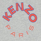 Younger Boys Grey Logo T-Shirt, 1, hi-res